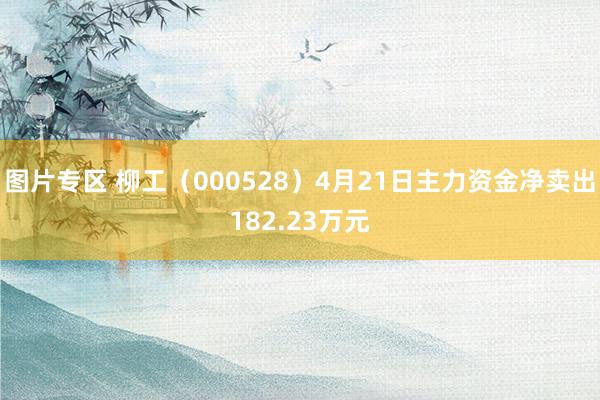 图片专区 柳工（000528）4月21日主力资金净卖出182.23万元